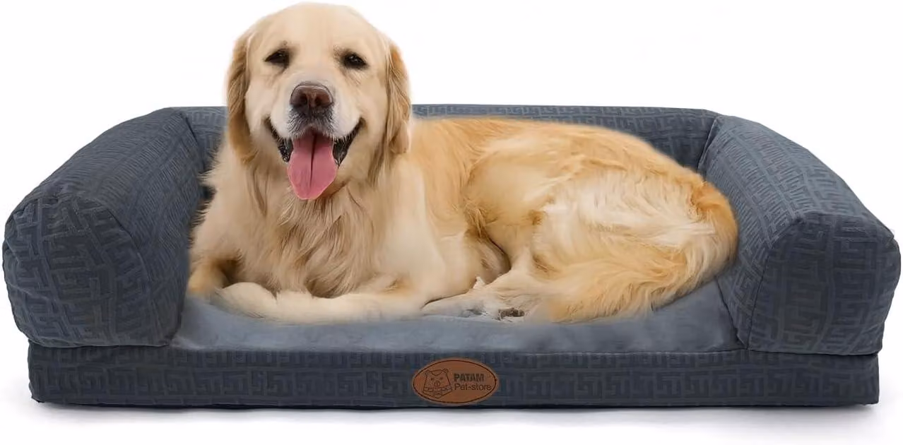 Cuccia per cani, taglia media, con rivestimento removibile, dimensioni 75 x 50 x 16 cm, base antiscivolo, adatta a cani e gatti