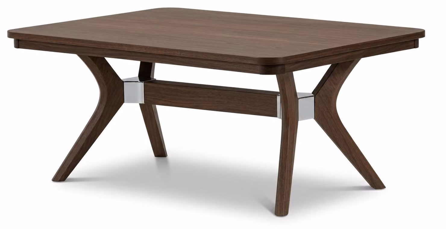 Couchtisch Wandregal modern braun Wohnzimmer praktisch kompakt