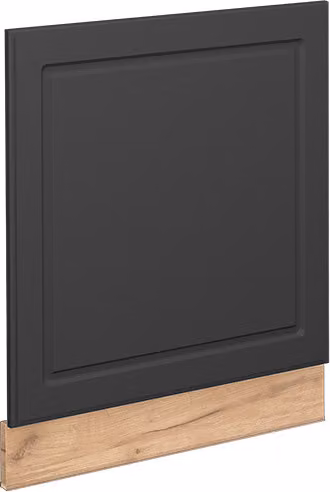 Pannello frontale Vicco Fame-Line Antracite-oro 60 cm senza piano di lavoro, Model 37921
