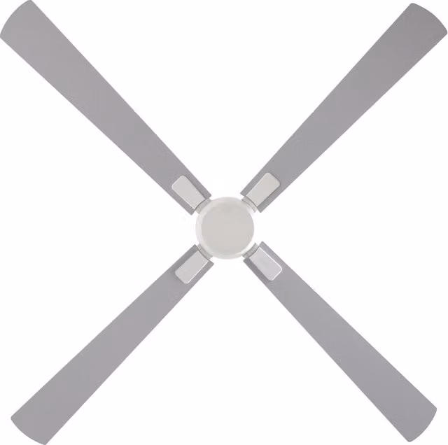 ECO NEO III 152, Ventilatore senza Luce Corpo Bianco, CasaFan Corpo: Bianco, Colore Pale: Bianco e Grigio