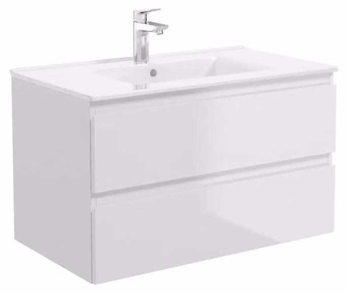 OLTENS Lavabo da bagno per mobili, 81 x 46 cm