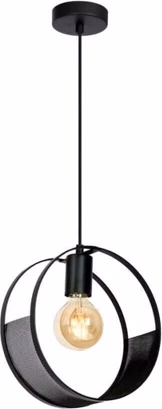 Lampada a sospensione moderna Loft Hydra 2750/Z-B-1 Nero LED Regolabile in altezza Metallo IP 20 E27