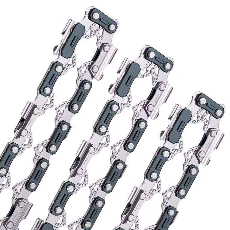 Catena per motosega 16 pollici - 57 maglie di trasmissione 1,3 mm - Set da 3