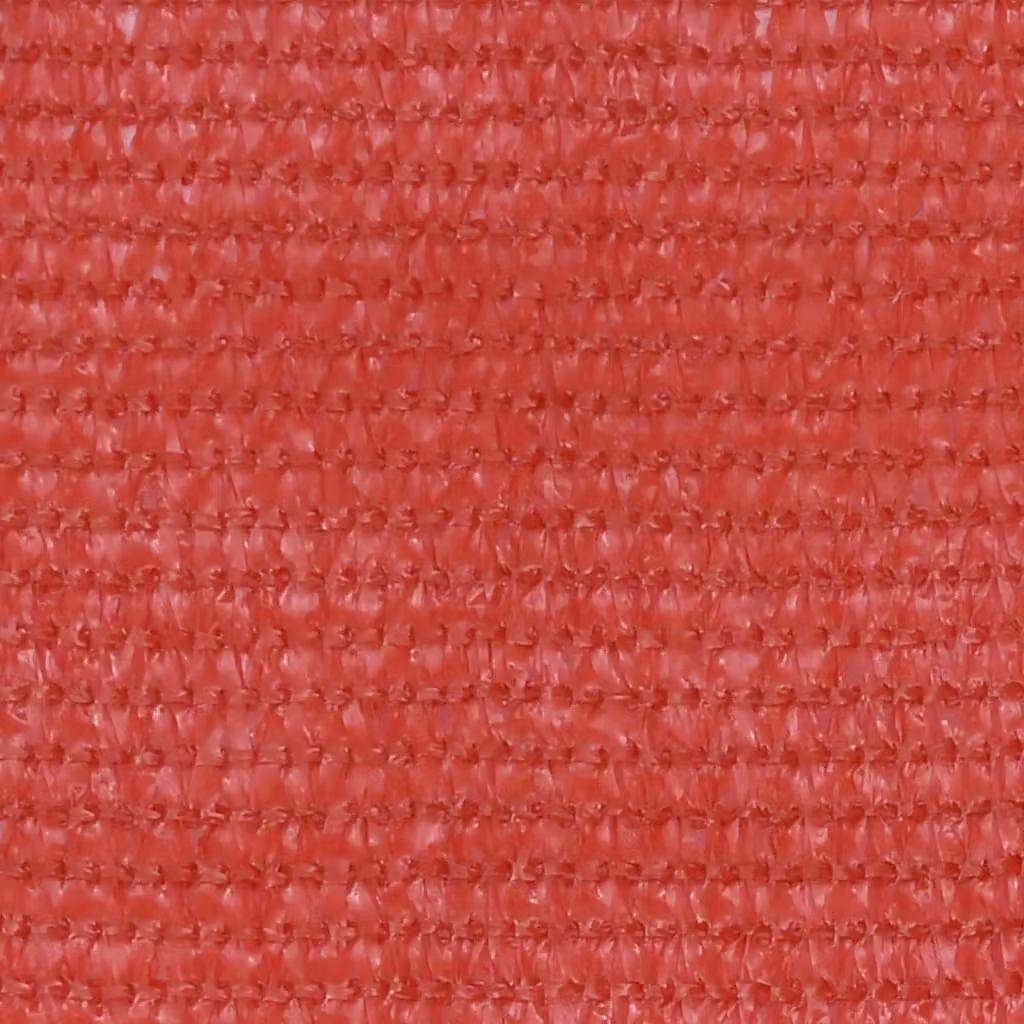 Schermo Frangivista per Balcone Rosso 75x500 cm in HDPE