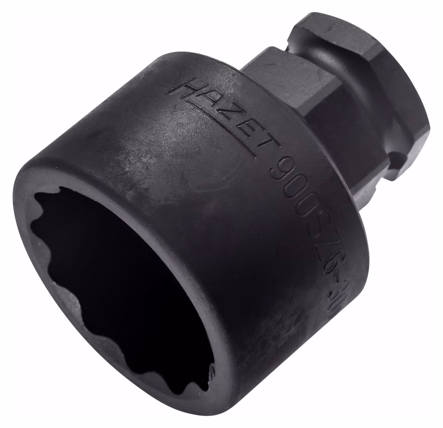 Hazet Avvitatore a impatto, inserto per chiave a bussola 900SZ6-30, 1/2" (12,5 mm) quadrato cavo, esagono esterno da 24 mm, esagono doppio esterno Tractionsp