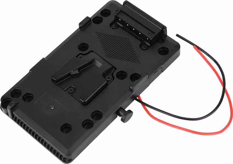 Adattatore per piastra per zaino portabatterie per videocamere con attacco a scarpa Sony V