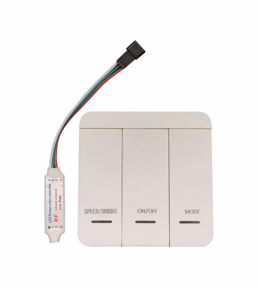 V-TAC Controller da Muro per Strip LED Velocità e livello di luminosità regolabili