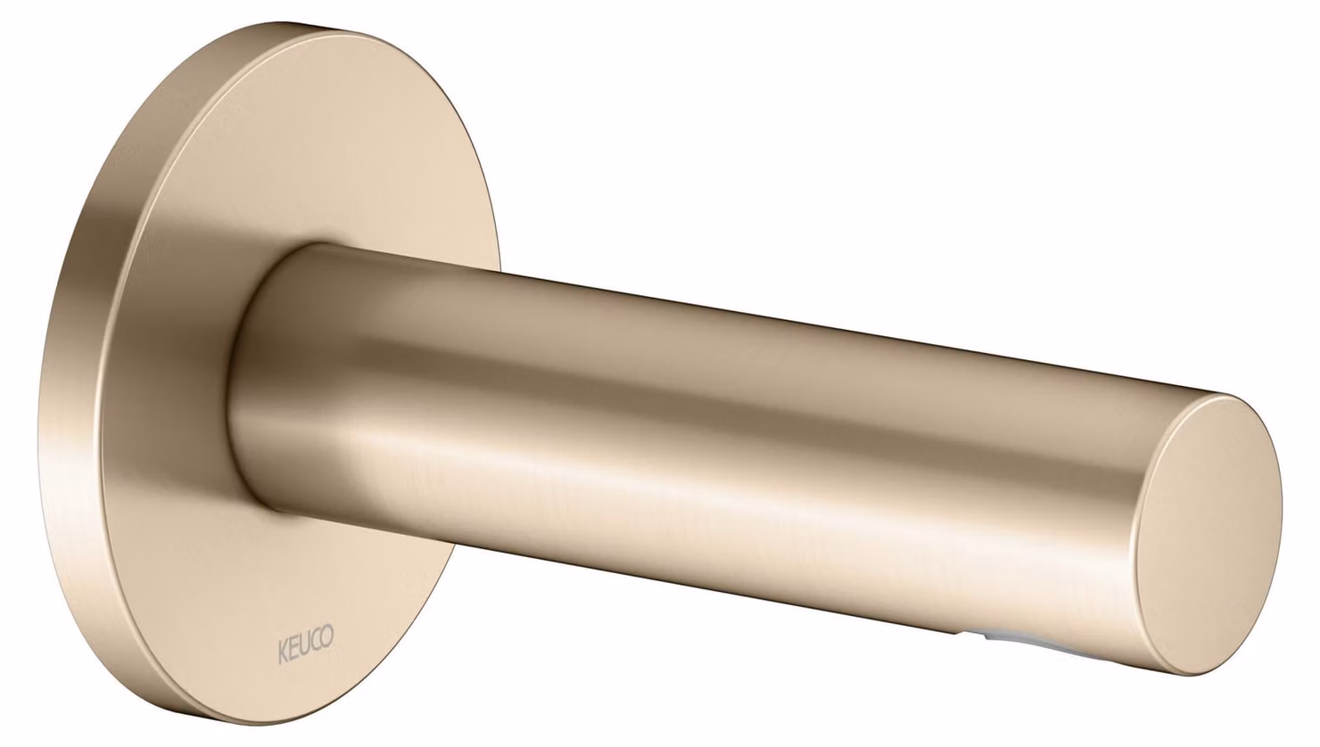 KEUCO IXMO Bec déverseur pour baignoire, rosace ronde, saillie 130mm, 59545030001, 59545030001