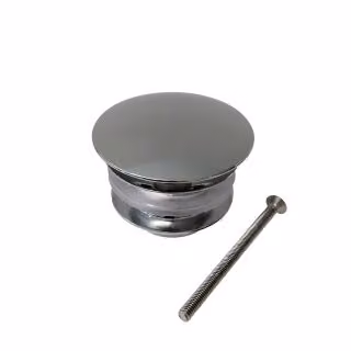 Valvola di scarico Grohe 65808 1 1/4 per lavabo senza troppopieno cromo 65808000