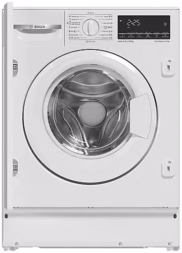 Bosch WKD28490EU Lavasciuga da Incasso Serie 6, Caricamento Frontale, 8 kg, 1400 rpm, Classe E, Bianco, H 82.5 x L 59.5 x P 53 cm