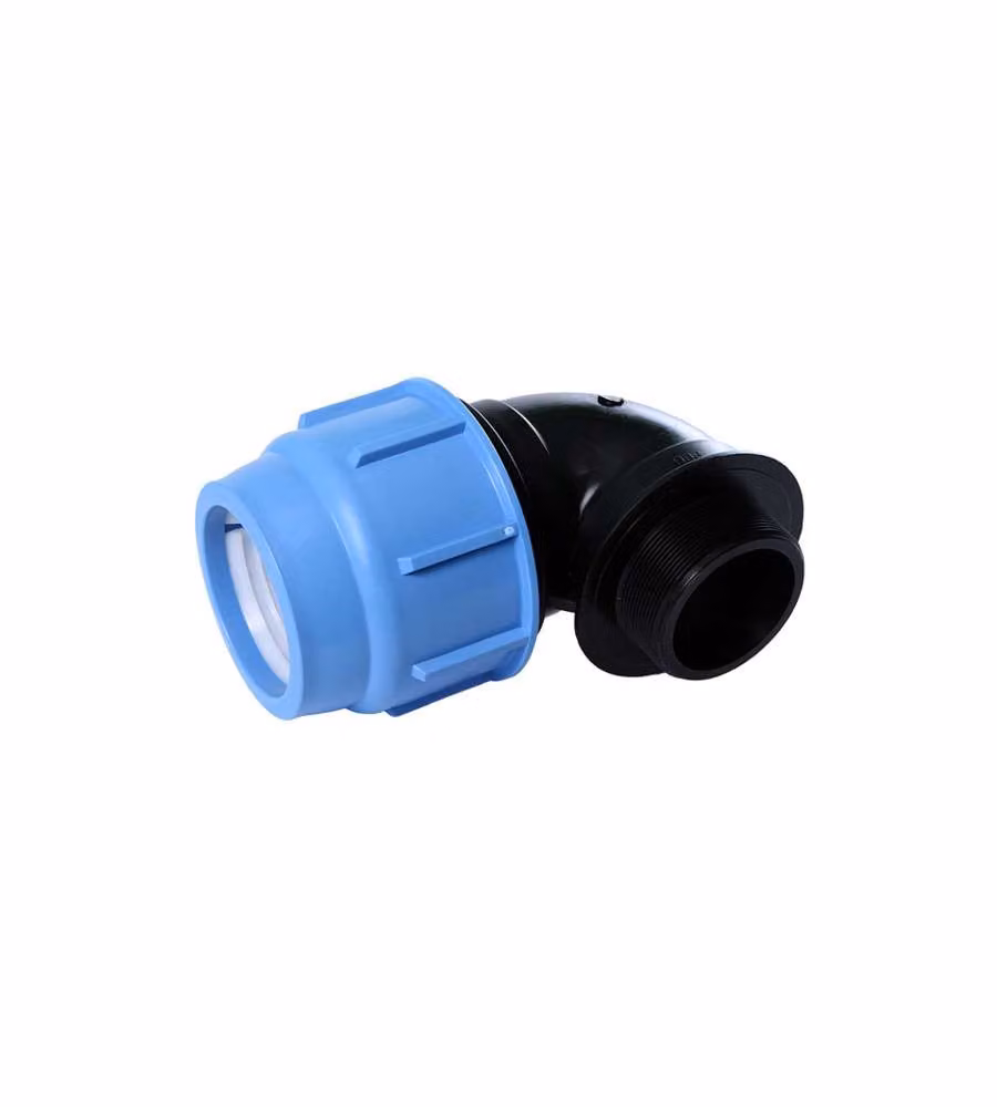 Gomito Pressione Polipropilene M 3/4"  Mm 25