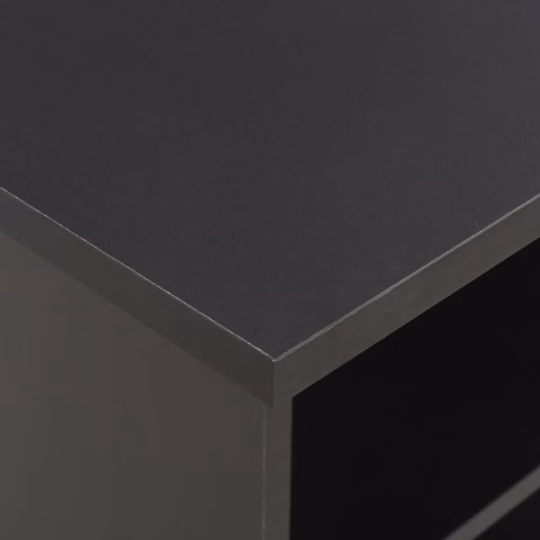 vidaXL Tavolo da bar nero 60x60x110 cm