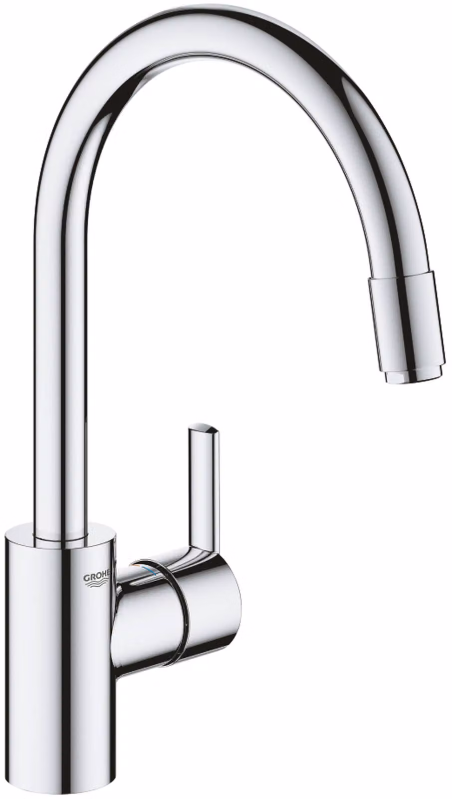 Grohe Feel Mitigeur monocommandé pour évier, saillie 215mm, pivotant, extractible, 32671002, 32671002