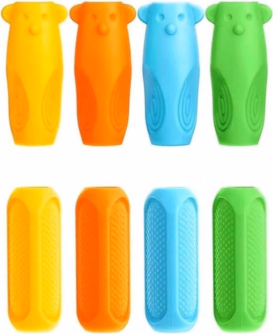 Supporto ergonomico per la scrittura con impugnatura in silicone, per mano destra/sinistra
