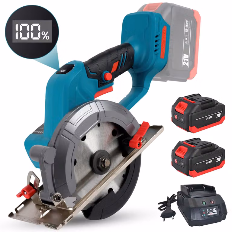 Strumento per tagliare il legno a batteria, motore brushless, prestazioni ad alta velocità, sega circolare