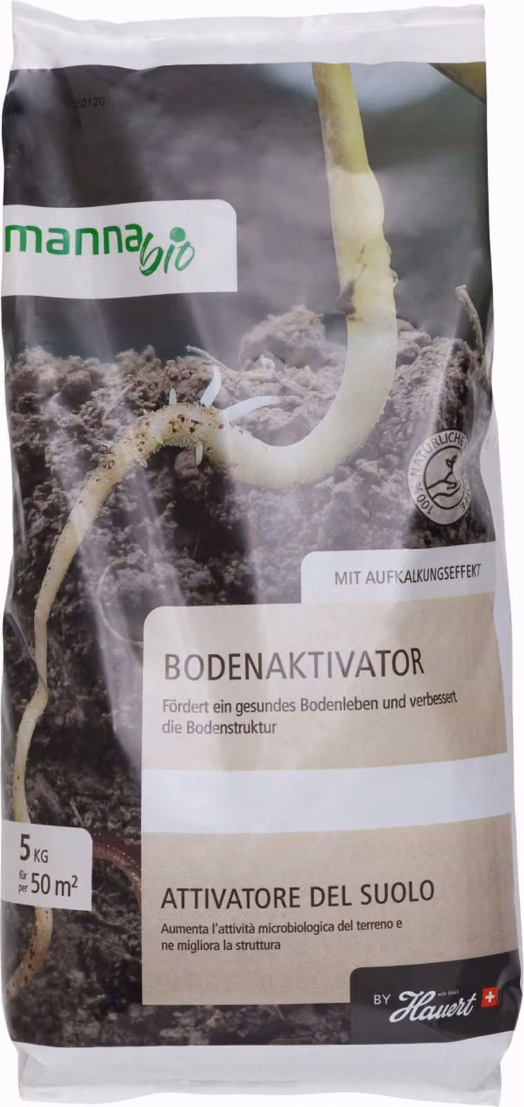 Attivatore del suolo Manna5 kg per 50 metri quadrati