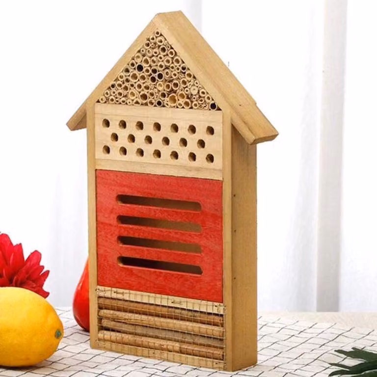 Albergo per api - Habitat per farfalle - Coccinelle - Api tagliafoglie - Decorazione per il giardino