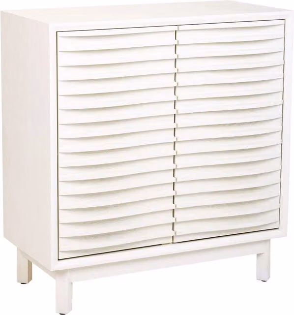 Credenza in legno con 2 porte 85x40x90,5