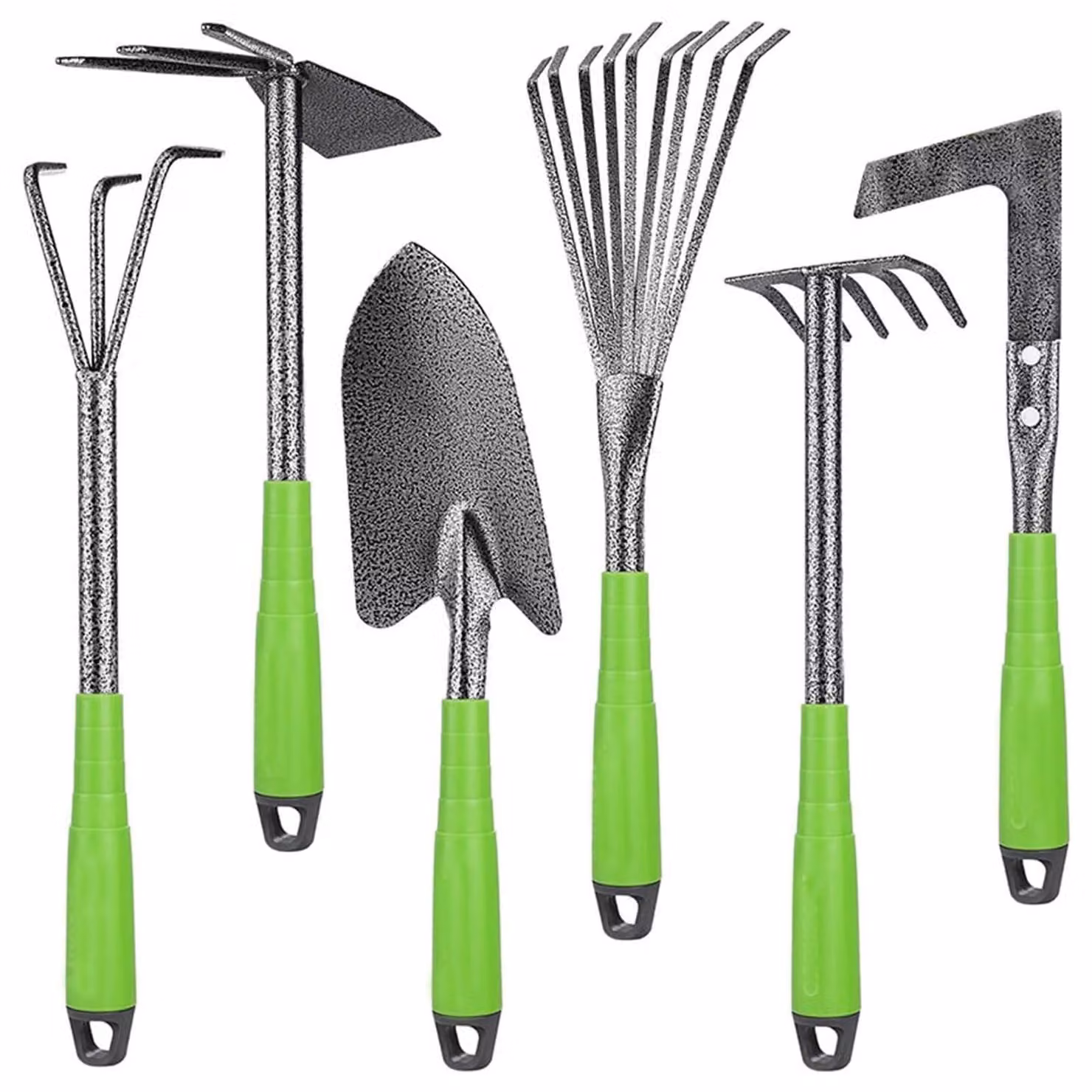 Set di 6 utensili da giardino ergonomici