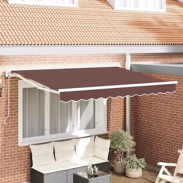 Struttura della tenda Marrone 350 x 200 cm 3329674