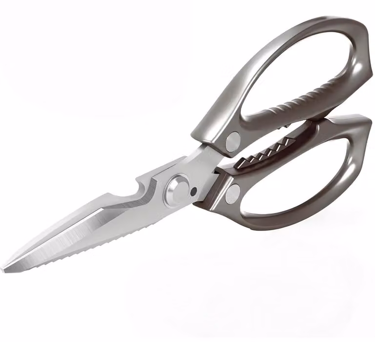 Forbici da cucina, forbici per ossa di pollo, acciaio inossidabile, 22 cm