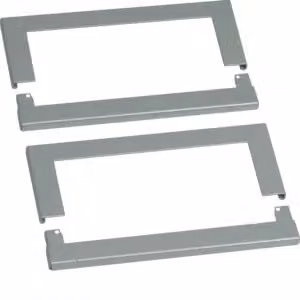 Copertura a muro Hager in acciaio DABA 50x160 mm bianco-alluminio DABA5016089006