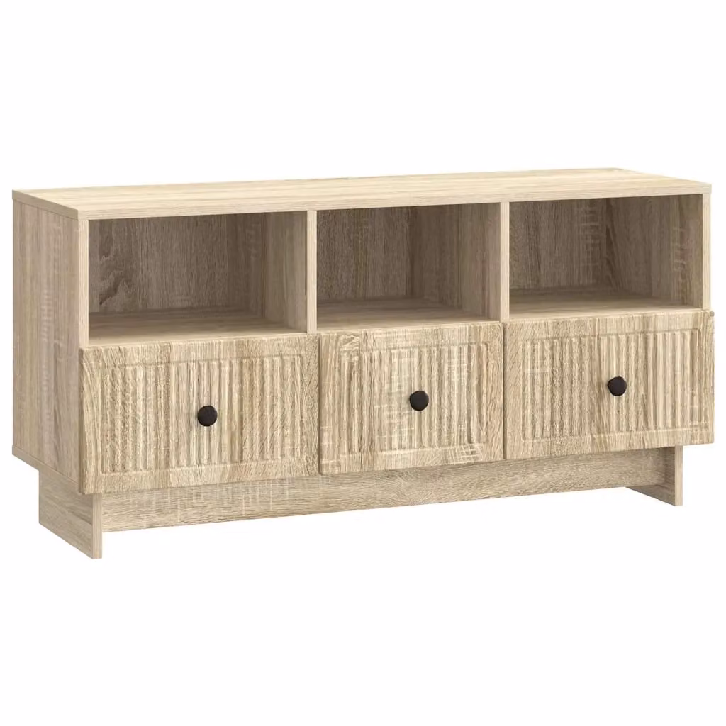 Mobile TV moderno Design In in Rovere Sonoma, L 102 x P 34,5 x H 50 cm – 2