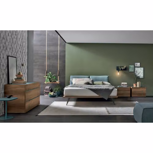 Letto Piuma matrimoniale imbottito fisso Tomasella