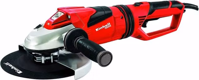 Smerigliatrice angolare Einhell TE-AG 230 da 2350 Watt, colore rosso, diametro 230 mm