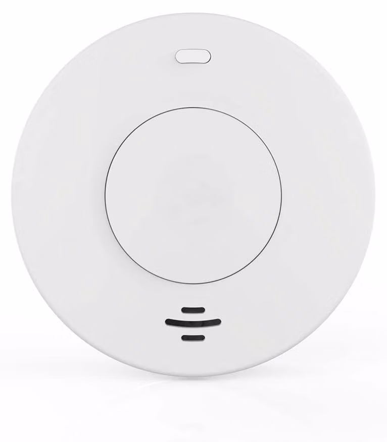 Rilevatore di fumo Wi-Fi, alimentato a batteria, sensore con durata di 10 anni