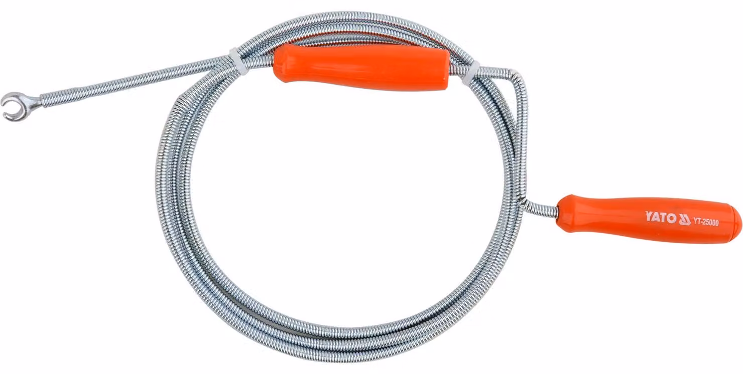 Spirale per la pulizia dei tubi 1,5 m x 5 mm