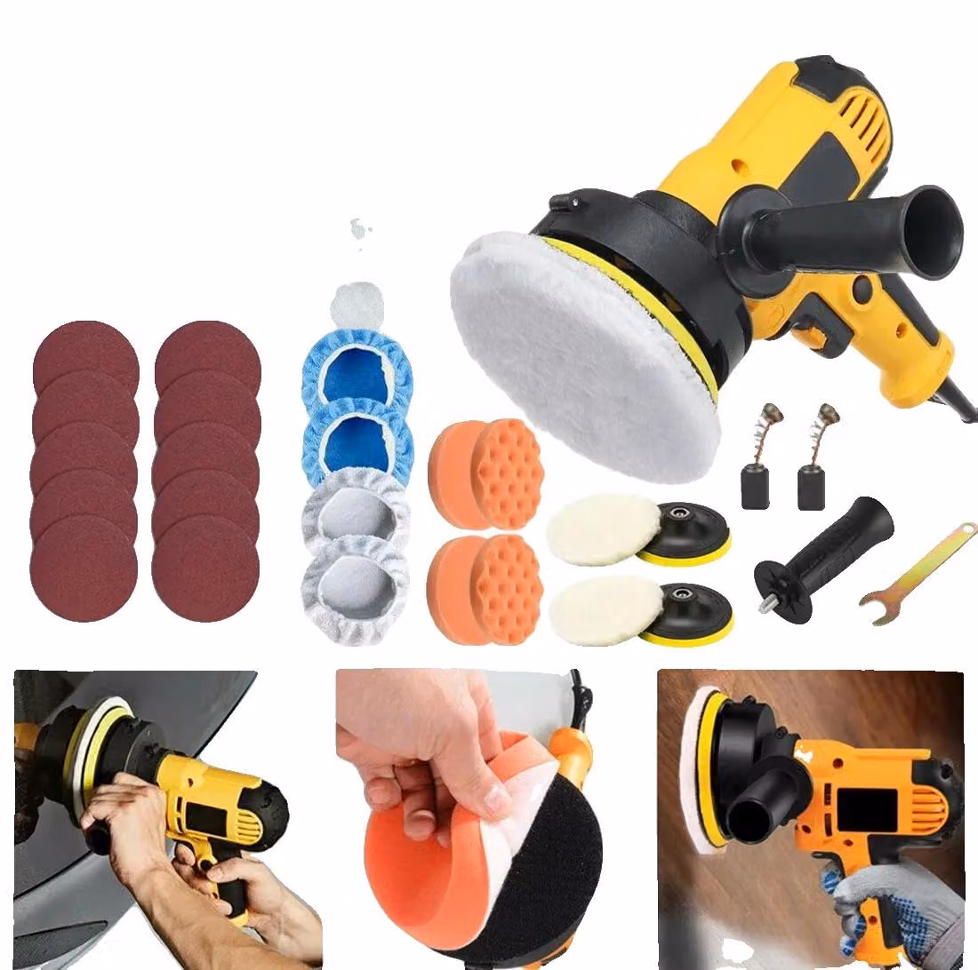 Kit di macchine elettriche per lucidatura e levigatura, 31 pezzi, realizzato con materiali in lega resistenti, strumento versatile per la lucidatura e la levigatura, funzionamento elettrico efficiente, set completo