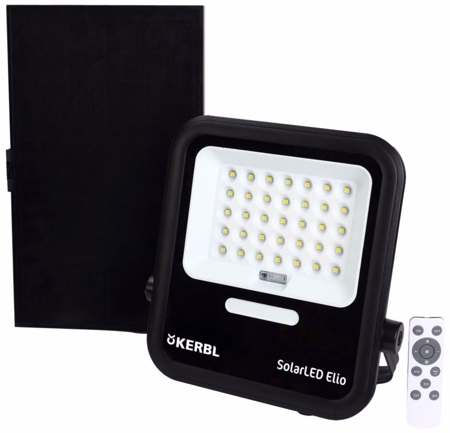 Kerbl Faretto LED per esterni SolarLED Elio, 345696