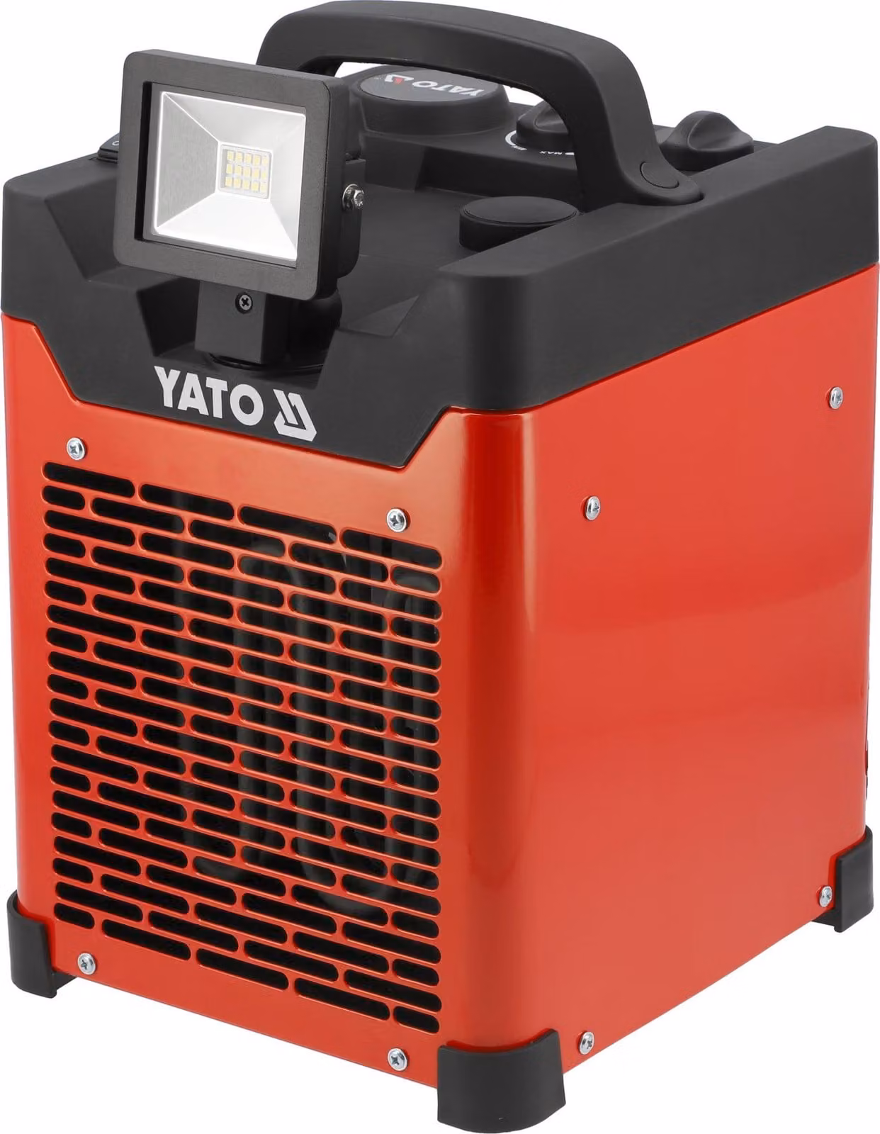 Riscaldatore, termoventilatore, soffiante 3300W 3 livelli con termostato e faretto LED