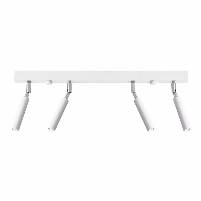 Lampada da soffitto EYETECH 4 bianco 4xG9 8W alluminio 20x3x60cm Sollux Lighting