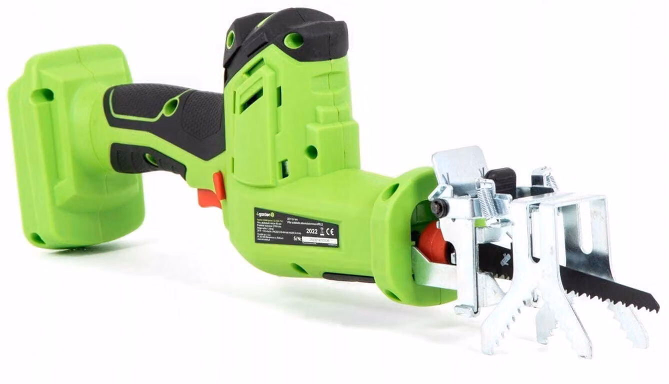sega a sciabola a batteria 4Garden 20 V per legno e metallo
