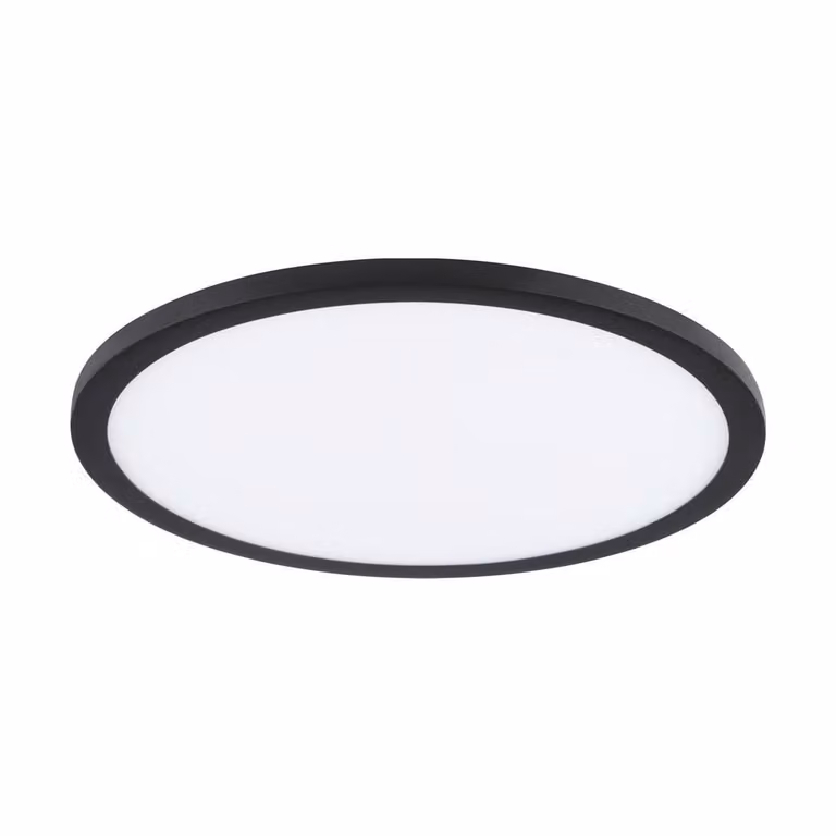 Faretto Ad Incasso Moderno Fueva Flex In Alluminio Nero Led Integrato 22W 4000K