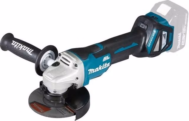 Makita DGA515Z Smerigliatrice angolare a batteria Brushless 125 mm Nero Blu