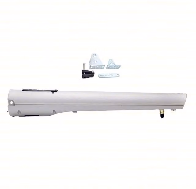 Attuatore elettromeccanico FAAC S418 24V per ante a battente residenziale in alluminio argento o bianco