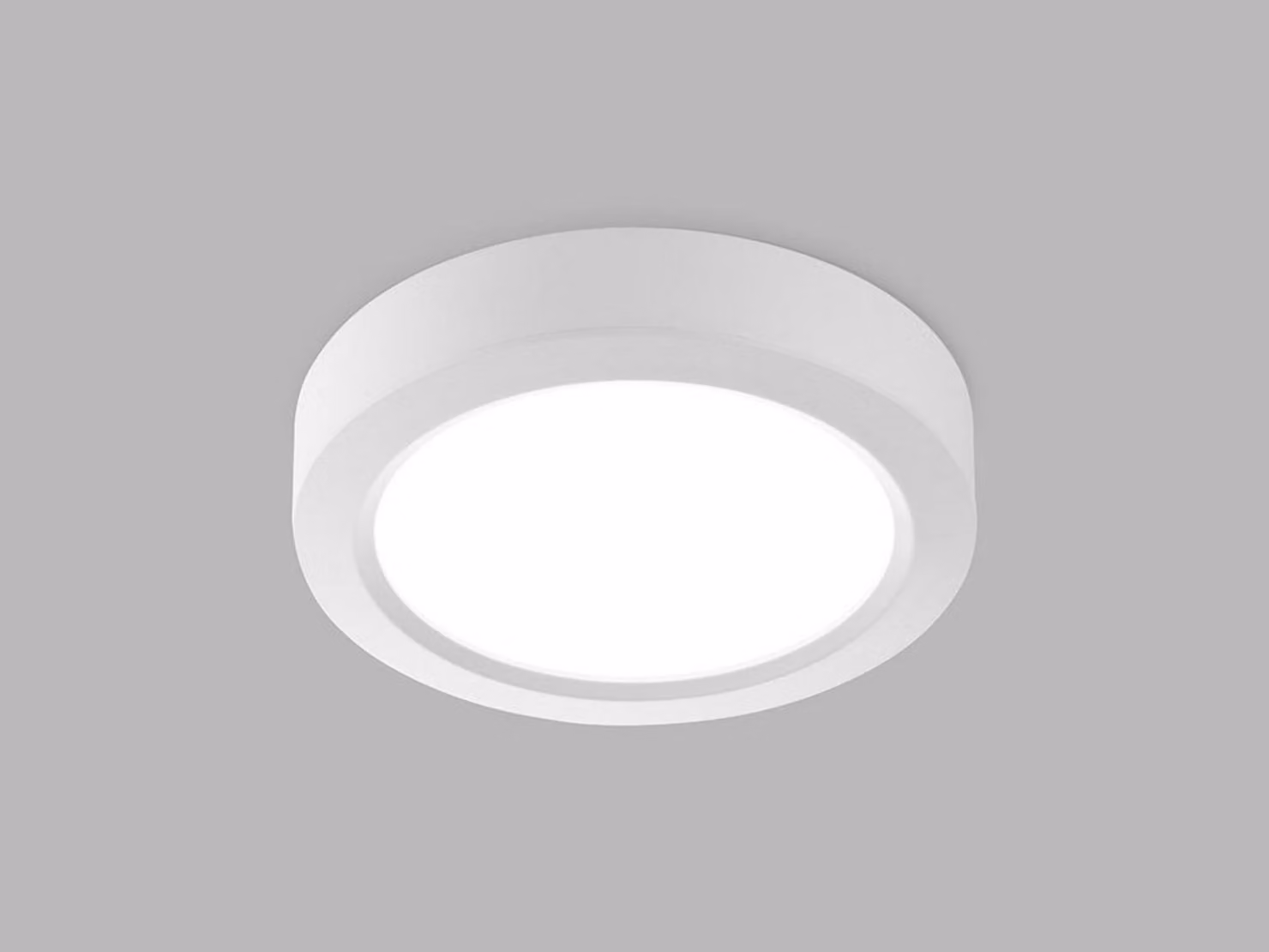 Apparecchio LED a soffitto EASY-R ON, Variante: EASY-R ON M, 12W, 1080 lm, 3000 K, bianco