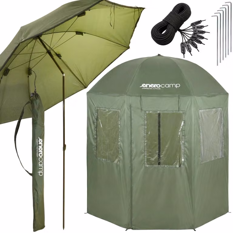 Tenda da campeggio 2 in 1, modello Angelzelt, marca Enero