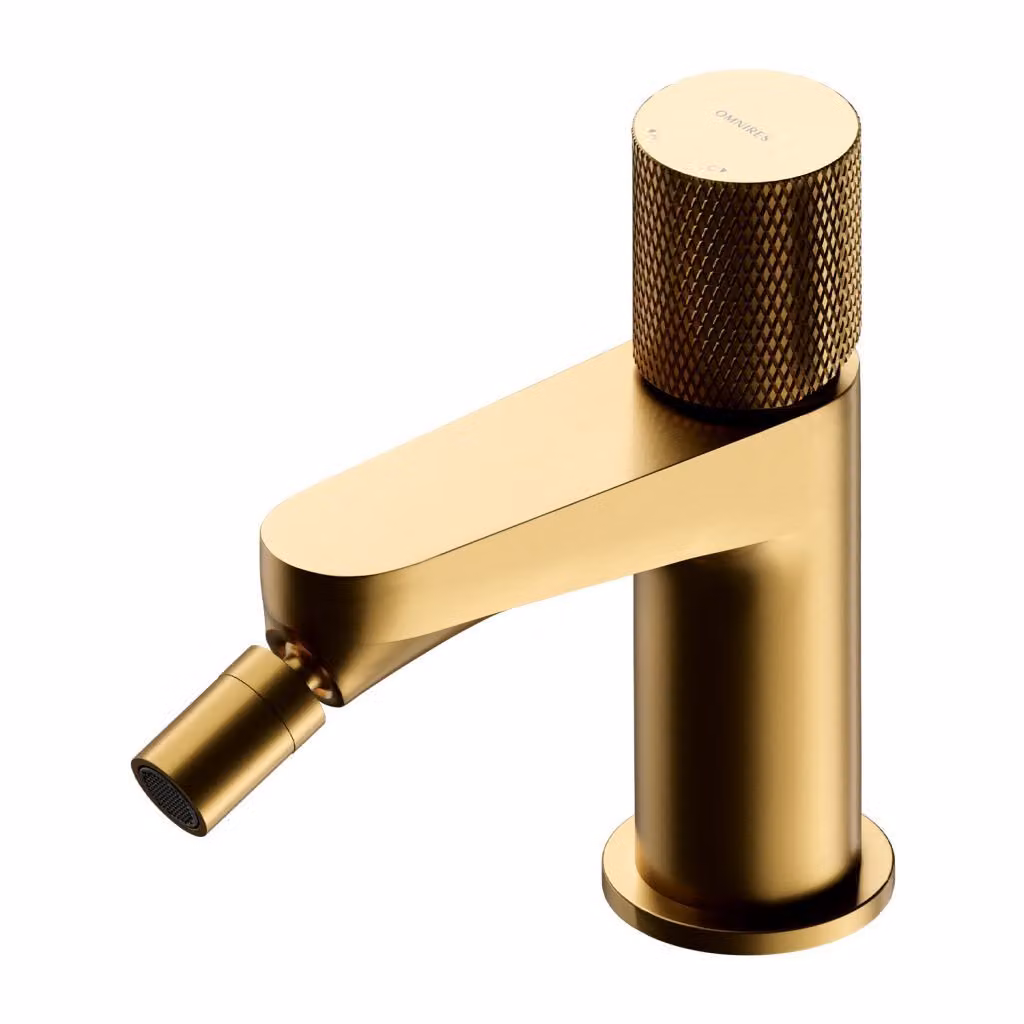 Omnires CONTOUR CT8020GLB Miscelatore per bidet, dorato