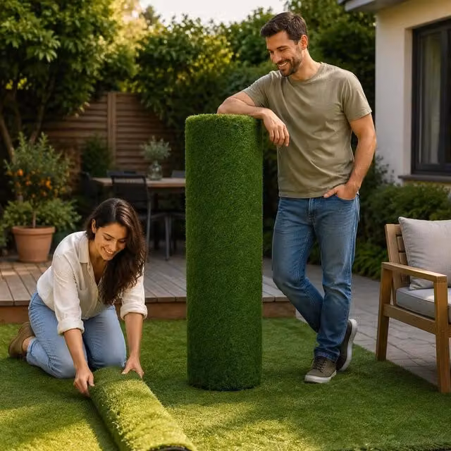 Artificial Turf 1x8 M/40 Mm Green