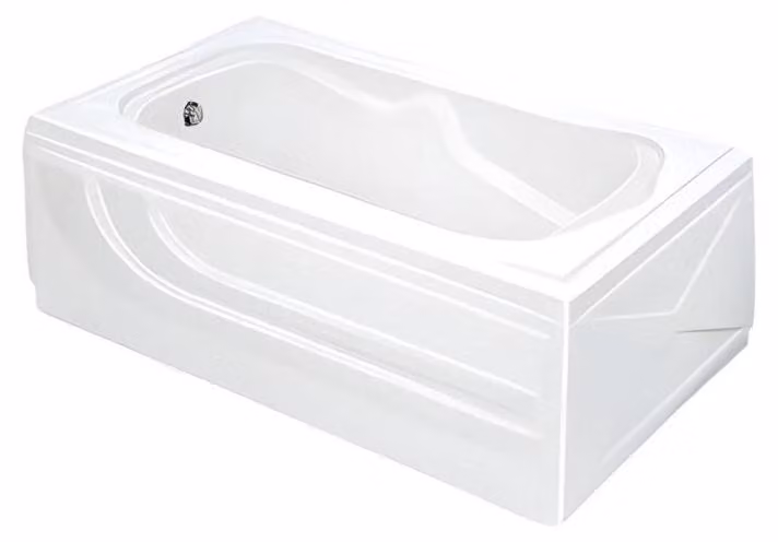 Designwanne Badewanne Acrylwanne Raumsparwanne Komfortwanne Wanne 140x71 cm
