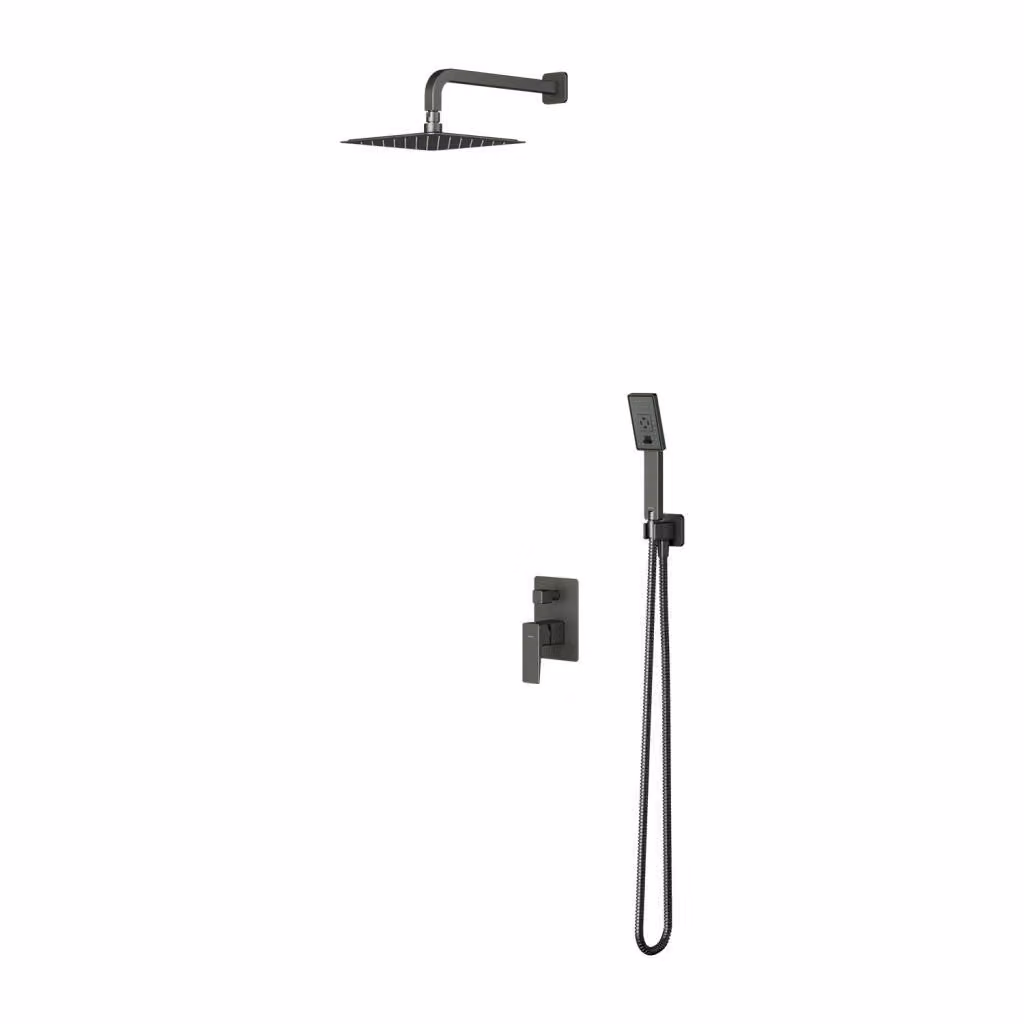 Omnires PARMA SYSPM10GR Set doccia da incasso, grafite