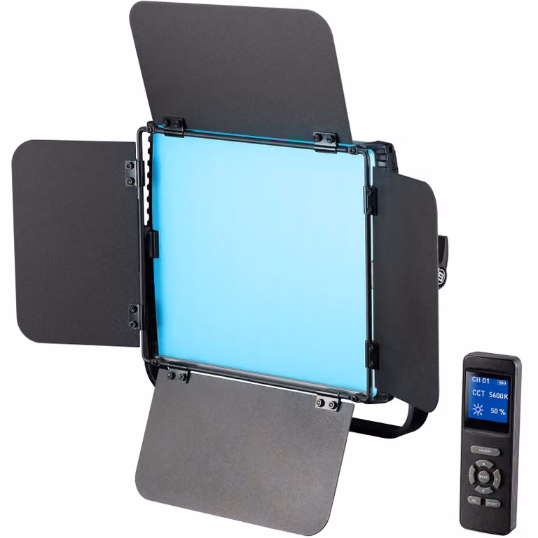 Bresser - BR-S36RGB, lampada LED professionale multi-colore