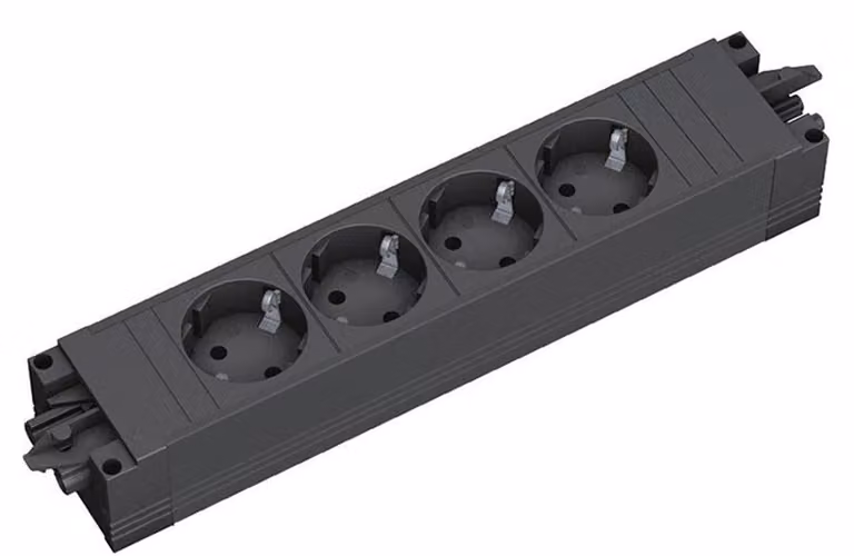 BACHMANN BASE A PASSO 4xCEE7/3 GST18, nero