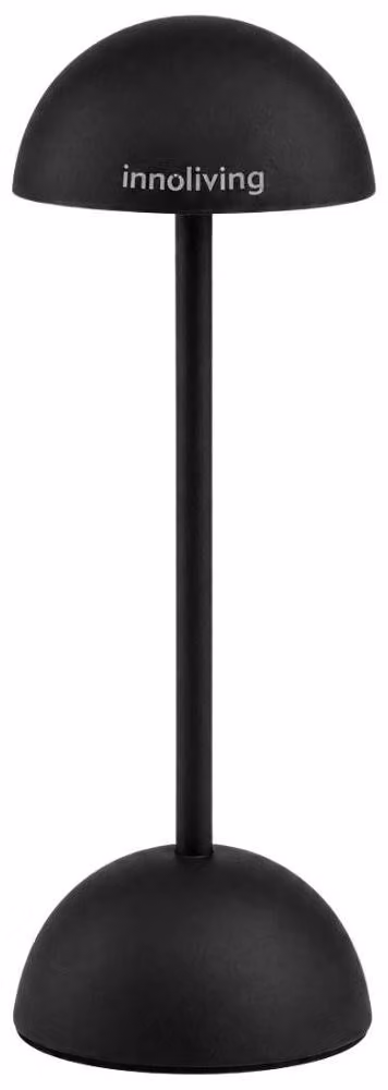 Lampada Led Da Tavolo Ricaricabile Con Dimmer Touch - Colore Nero