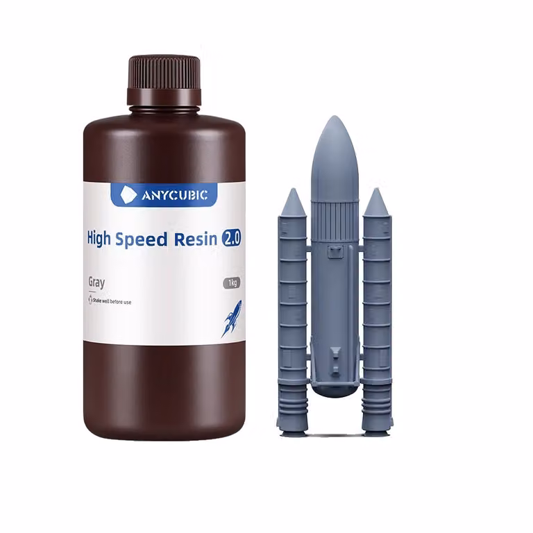 Resina ad alta velocità, tempo di indurimento rapido, elevata resistenza e durata, 2,0 Grigio 1KG