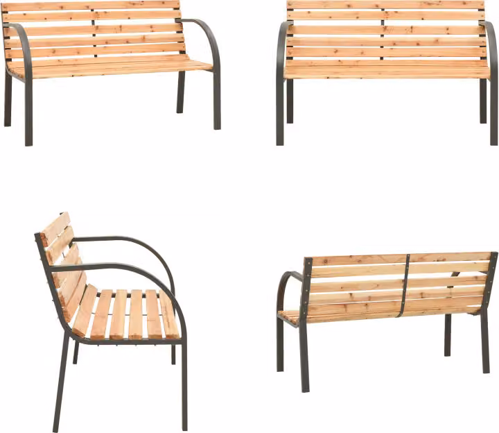 vidaXL Panca da giardino per bambini 81 cm in legno di abete cinese - Panca da giardino - Panche da giardino - Panche di legno - Panche di legno